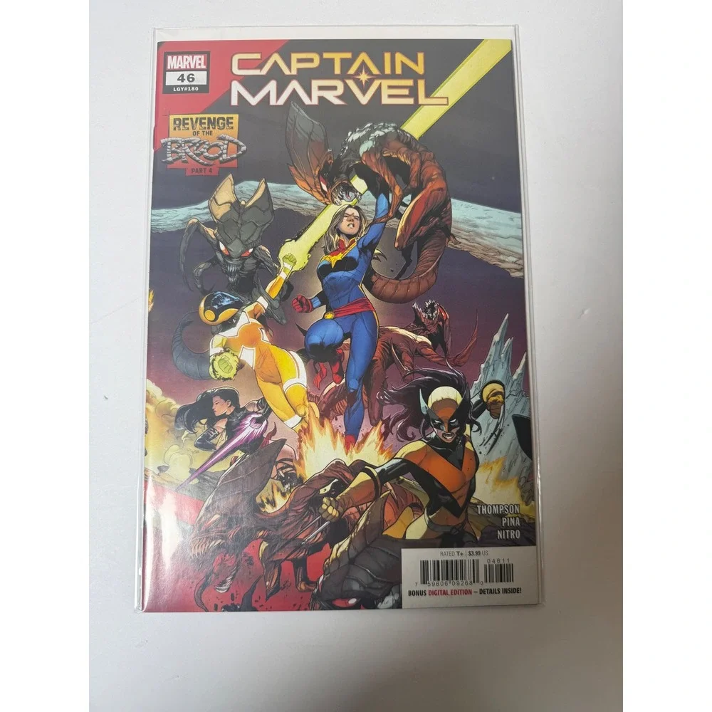 Marvel Captain Marvel 46 Revenge of the Brood Part 4 Kelly Thompson‎ 2023